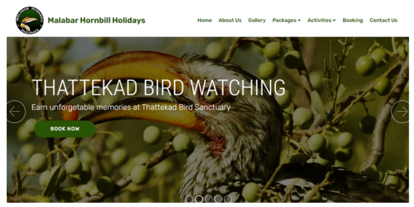 Malabar Hornbill Holidays